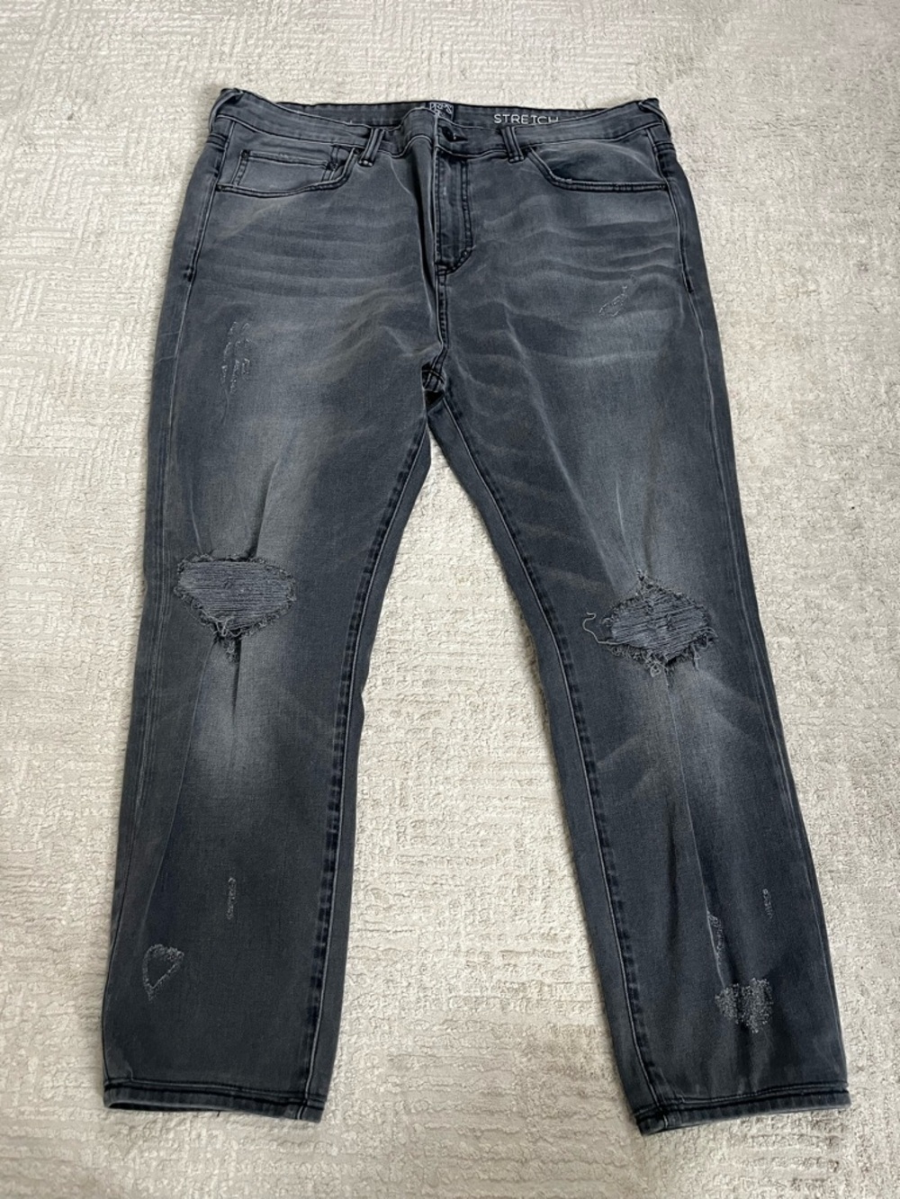 PRPS Warlock Drop Skinny Distressed Jeans